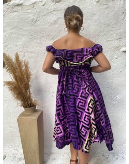 Vintage ethnic φόρεμα XL