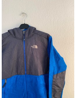 Vintage unisex φλις ζακέτα North Face με κουκούλα