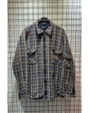 Vintage unisex flannel jacket L