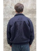 Vintage unisex μάλλινο bomber jacket L