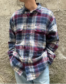 Vintage unisex καρό flannel jacket Dickies XL