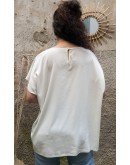 Vintage αμάνικο μπλουζάκι Oversized