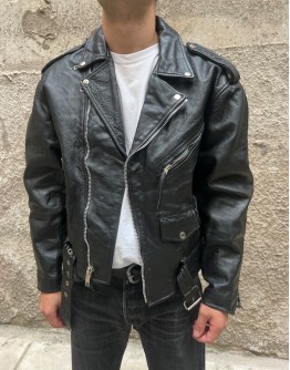 Vintage unisex δερμάτινο jacket S-M