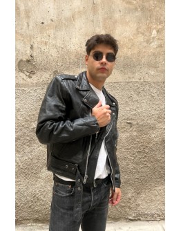 Vintage unisex δερμάτινο jacket S-M