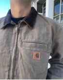 Vintage unisex denim jacket Carhartt Detroit M