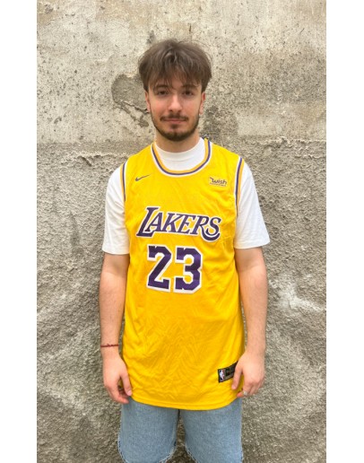 Vintage μπασκετική φανέλα Lakers L-XL