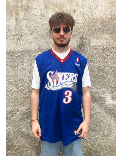 Vintage μπασκετική φανέλα Sixers XL