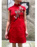 Vintage Qipao φόρεμα S