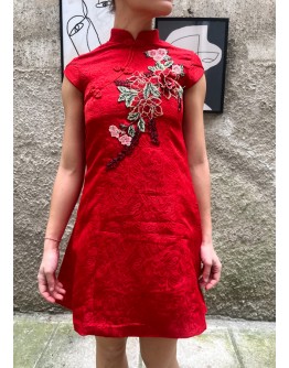 Vintage Qipao φόρεμα S