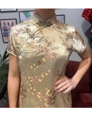 Vintage Qipao φόρεμα L