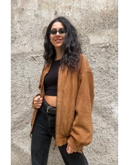 Vintage suede δερμάτινο jacket L