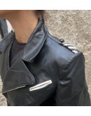 Vintage δερμάτινο jacket μηχανής M