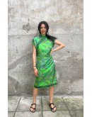 Vintage Qipao φόρεμα XL