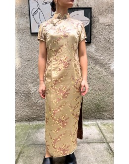 Vintage Qipao φόρεμα L