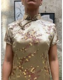 Vintage Qipao φόρεμα L