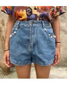 Vintage denim σορτς DKNY L