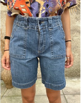 Vintage denim βερμούδα Lee M