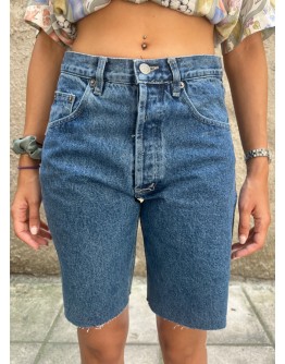 Vintage denim βερμούδα S-M