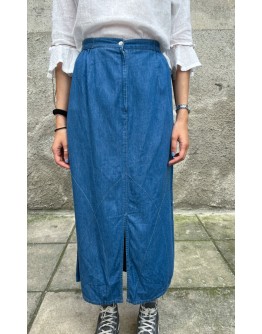 Vintage denim φούστα L